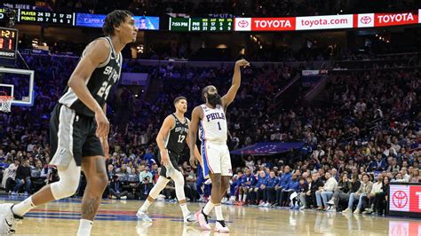 Predicting the 76ers vs. Spurs Game: Odds, Spread & Insights.